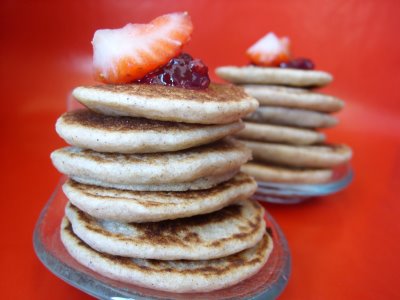 plant-based pancakes