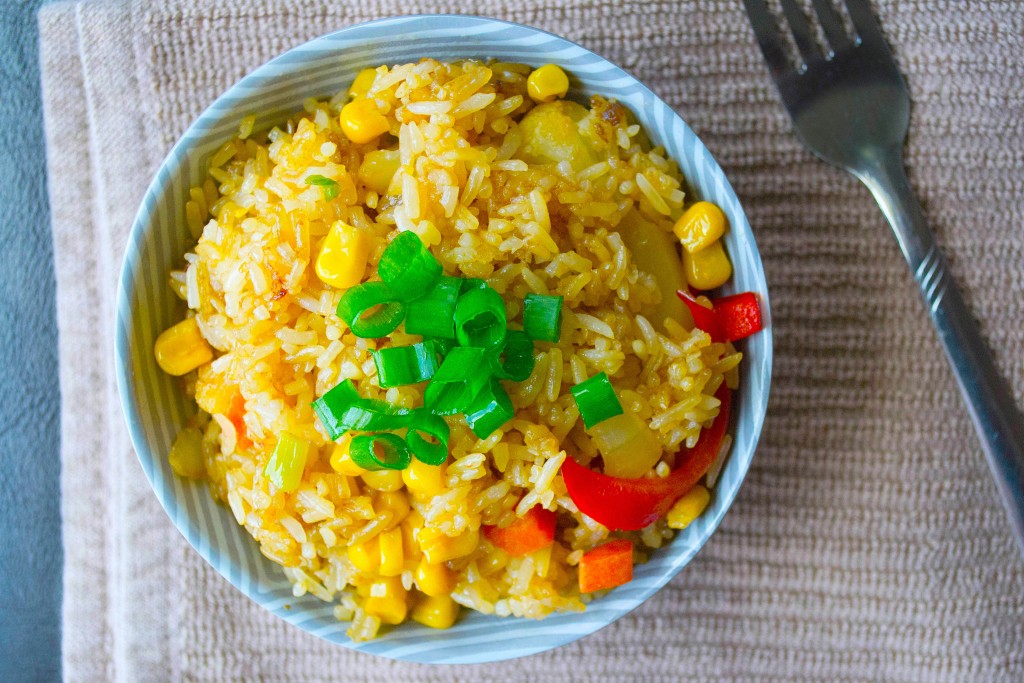 vegetarian fried rice plantbaseddietrecipes
